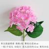 40 Peças de Flores Artificiais de Hortênsia 3D Realistas, Flores Artificiais de Seda para Decoração, Arranjos Florais, Decorações de Casamento e Celebração, Material de Borracha Macia