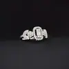 Diseño de Moda Popular en Europa y América Anillo Brillante de Zirconia para Mujer Regalo Personalizado de Alto Valor R030