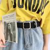 Cinturón Popular de Internet de Corea del Sur Mismo Estilo Estudiante Femenina Simple Versátil Elástico Trenzado Cinturón para Jeans para Hombres