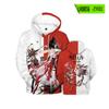 Novo Produto 2024 Arknights Impressão Digital 3D Streetwear Tendência Moletom com Capuz 3D Casual e Versátil