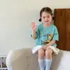 Camiseta de Manga Corta para Niña Ropa de Verano 2026 Estilo Nuevo Casual y Súper Bonita Categoría Ropa para Niños a Tops para Bebé