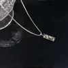Colar de Moda Estilo Novo com Diamantes, Corrente de Clavícula de Alta Qualidade, Temperamento de Luxo Leve, Colar Versátil da Moda Atacado
