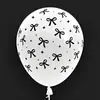 Cross Border Bow Impresso Balão de Látex Layout de Cena de Festa de Aniversário Foto de Casamento Balão Decorativo Atacado