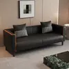 Sofá estilo minimalista italiano para apartamento pequeño, sala de estar, dormitorio, área de descanso de dos o tres plazas, salón de belleza, tienda de ropa