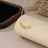 Collar de Arco de Anillo para Mujer con Diseño de Diamante, Temperamento a la Moda, Lujo Ligero, Personalidad de Nicho, Gama Alta, Cadena de Clavícula Versátil