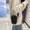 Marca de Moda Ultraligera Multifuncional Bolsa para Teléfono Móvil Riñonera Deportiva Bolsa Vertical para Pecho Bolso Cruzado para Hombre Bolso de Cuello de Un Solo Hombro para Hombre
