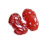 Colgante de jade de ágata roja, colgante de jade de dinero de calcedonia de hielo para hombres y mujeres, suministro de fábrica al por mayor