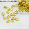 Botões Pequenos em Formato de Coração com Dois Furos de 4,5 mm e 7 mm para Roupas de Boneca BJD Botões de Coração Acessórios Feitos à Mão