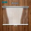 Cortina nocturna, cortina para vitrina refrigerada, cortina para gabinete con cortina de aire, cortina para puesto, a prueba de viento, a prueba de polvo, a prueba de mosquitos, aislante térmico, vitrina con persiana enrollable transparente