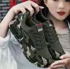 Sapatos camuflados para homens e mulheres, primavera, verão, outono, inverno, sapatos esportivos masculinos e femininos, sapatos para trilha ao ar livre, sapatos de segurança para canteiro de obras, atacado