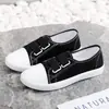 Sapatos Brancos Respiráveis Warm Maple Primavera/Verão para Mulheres, Novos Tênis Slip-On de Lona Versáteis 2026 para Gestantes