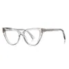 Plataforma Independiente de Comercio Exterior Gafas Lisas de Calidad 2279Tr90 Monturas Ópticas Brillantes Moda Tendencia Hermana Gafas Bloqueadoras de Luz Azul