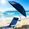 Sombrilla Exterior Transfronteriza, Sombrilla de Pesca con Protección Solar, Silla de Playa Plegable para Camping, Sombrilla con Clip para Cochecito, Sombrilla de Doble Capa
