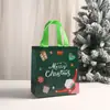 Bolsa de TNT con Tema Navideño, Bolsa de Regalo, Bolsa de Compras con Impresión, Decoración de Fiesta, Acompañamiento para Regalo