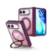 Aplicable para funda de teléfono iPhone Duo soporte magnético funda protectora plegable Apple Duo funda simple de color degradado a prueba de caídas