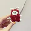 Broche Festivo de Año Nuevo de Kt Cat Conejo Colgante de Oso para Bolso Pasador Accesorio para el Cabello Decoración para Zapatos Accesorios para la Ropa