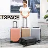Mala de Viagem Atacado 20 polegadas com Rodas para Mulheres e Homens, Mala de Viagem Durável com Rodas Universais, Mala de Mão com Trava de Senha, Caixa de Presente