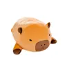 Almohada de Capibara, Muñeco de Capibala, Muñeco de Trapo para Dormir, Peluche Grande para Niños, Regalo para Mejor Amigo