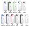 Funda de Teléfono Transparente Amazon para iPhone 17E con Bordes Mateados, Funda de Teléfono Transparente Escudo Dorado Apple 16E