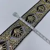 Em estoque Malha Ouro Renda Bordado Contas Faixa Estilo Étnico Cor Acessórios de Vestuário Fita