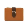 Nueva cartera de Talian con 80% de descuento, bolso color block con múltiples ranuras para tarjetas, portátil, elegante, monedero versátil, cartera al por mayor