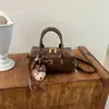 Bolso tote casual y elegante, nueva colección principios de otoño 2026, bolso de hombro estilo Boston de gran capacidad para el trabajo y los desplazamientos