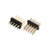 Pin de fila doble paso de 1.27 mm pin en línea 2*2p/3/4/5/6/7/8/10/12/20/40/50p