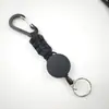 Corda Trançada Fácil de Esticar Fivela Retrátil com Retorno Rápido para Pesca, Pendurar Bolsa, Chaveiro Retrátil, Gancho Retrátil para Mochila Anti-Perda