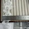 Renda Floral de Seda Leve para Acabamento em Vestidos, Camisolas, Saias e Chapéus Femininos, Direto do Fabricante, em Estoque, Feito à Mão