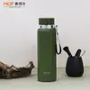 Nova Caneca Térmica Sus304 com Separação de Chá e Água, Grande Capacidade, Alça, Infusor de Chá, Aço Inoxidável Resistente a Arranhões e Desgaste