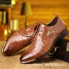 Zapatos Formales de Negocios para Hombre, Zapatos de Cuero de Moda a Cuadros para Hombre, Zapatos de Hombre para Exportación, En Stock en Temu, Dropshipping de Una Pieza