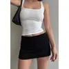 Pantalones Falda de Yoga para Mujer Verano 2026 Nuevo Estilo Anti-Exposición Americanos Adelgazantes Versátiles de Línea A Ajustados a la Cadera Falda Corta Deportiva
