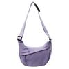 Bolsa Pequeña Tipo Bollo Estilo Japonés 2025 Unisex Estilo Ropa de Trabajo para Estudiantes Versátil Bolso Cruzado Deportivo Bolso Cruzado Tipo Bollo Uniqlo