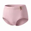 Ropa interior antibacteriana y transpirable para mujer 7A, Tela de viscosa natural de alta gama, Estilo femenino, Amigable con la piel, No sofocante, Bragas de cintura media