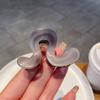 Estilo Minimalista ~ Pinza para el Cabello de Acetato de Alta Gama Estilo Coreano, Accesorio para el Cabello Francés Pequeño a Mediano para Moño en la Parte Posterior de la Cabeza, Pinza para el Cabello de Tiburón para Mujer