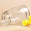 Molinillo de pimienta de acero inoxidable manual botella de vidrio para moler pimienta molida fresca botella sazonadora partículas de sal marina triturada hogar