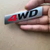 Vehículo todoterreno para coche Tracción en las cuatro ruedas Logo 4WD Pegatina para carrocería 4WD Pegatina para coche modificado 4WD Pegatina decorativa personalizada Logo metálico para la cola del coche