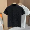 Camisa Polo de Manga Curta com Gola Reversível para Homem, Camiseta de Verão de Marca Tendência, Estilo Coreano Slim Fit, Top Versátil Tendência Novo 2025