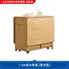 Mesa y sillas de comedor plegables de estilo silencioso Zhiguang, de madera maciza, combinación para apartamento pequeño, hogar, mesa de comedor plegable móvil para dos personas
