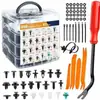 Caja de 800 Piezas Kit de Reparación de Hebillas de Coche y Parachoques Transfronterizo Universal 24 Tipos de Remaches de Plástico Hebillas de Coche