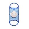 Cortador de Cigarros de Plástico Transparente Cuchillo para Cigarros de Doble Filo Cortador de Tabaco para Cigarros de Plástico Herramienta para Cigarros Cubanos Accesorios Cortador