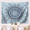 Tapeçaria Retangular Estilo Boêmio Tecido Decorativo de Parede Mandala Sala Decoração Vintage Tecido de Parede Fundo