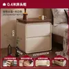 Mesita de noche 2026 modelo nuevo para dormitorio del hogar, estante de almacenamiento de mesita de noche, estilo vintage, pequeño armario de mesita de noche, diseño ultraestrecho