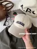 Nueva Celebridad de Internet Gorra de Béisbol Bordada con Letras Primavera y Verano Moda Femenina Versátil Casual para Exteriores Protector Solar Pico de Pato