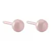 Pendientes de bio-cerámica de estilo coreano ins, coloridos, aptos para el oído, con forma de bola y estrella, sencillos y dulces, no es necesario quitárselos al dormir, tachuelas de cerámica para la oreja