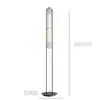 Lámpara de pie nórdica, lámpara de pesca minimalista moderna de lujo ligero para sala de estar, lámpara de pie de diseñador creativa para dormitorio junto al sofá, hierro