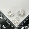 Acessórios de Prata Borboleta Miao DIY Estilo Étnico Acessórios de Liga Cor Prata Brilhante Pingente Contas Espaçadoras para Miçangas Pulseira Colar Materiais