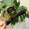 Pinza de Agarre Estilo Coreano Talla Grande Lazo de Un Carácter Pinza para Cola de Caballo Alta Pinza Simple para el Cabello Hebilla de Lazo de Alta Calidad para Mujer
