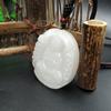 Colgante de Guanyin de mil manos de jade blanco afgano, estatua de Buda, colgante de bodhisattva, vendido, regalo de jade, collar para hombre, marca