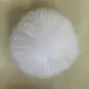 Bola de pelo de coelho rex imitação DIY joias feitas à mão bola de pelúcia colorida bola de pelo falso acessórios de vestuário brinquedo para pet